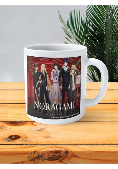 Noragami Baskılı Kupa Bardak Kişiye Özel Model 2 Çok Renkli