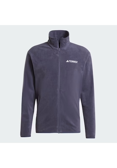 Adidas Multi Essentials Fermuarlı Erkek Polar Ceket Jm3116 Gri