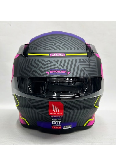 Mt Targo S Brik C8 Şeffaf Vizörlü V-14B Kapalı Kask