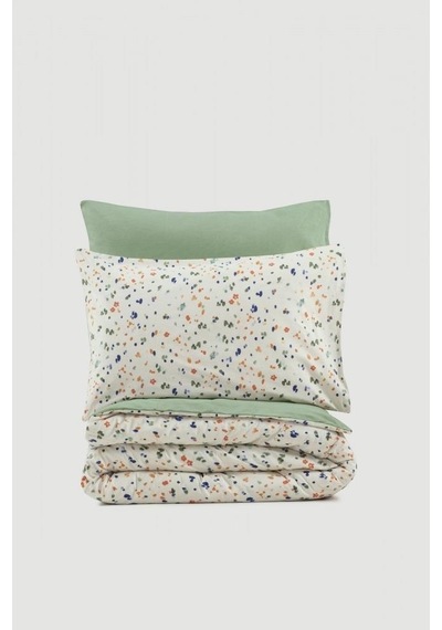 Cotton Box Petite Çift Kişilik Nevresim Takımı Lastikli Lola Yeşil