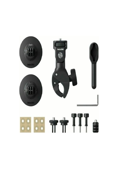 Insta360 Motorcycle Bundle Siyah