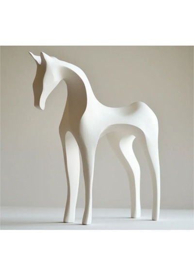 İskandinav Tarzı Modern At Biblo 3d Pla Baskı