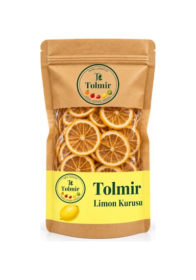 Tolmir Doğal Limon Kurusu Dilimlenmiş Kurutulmuş Limon 100 G