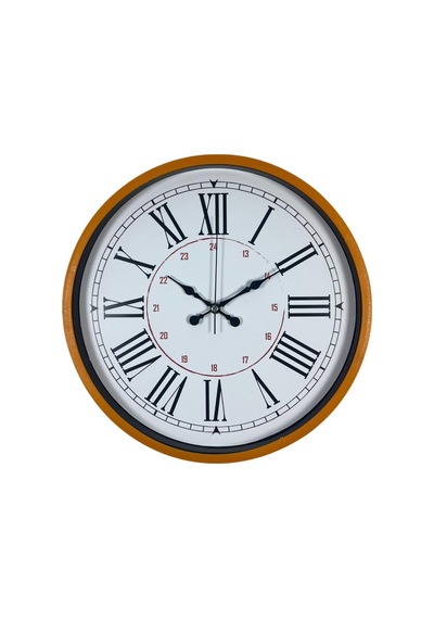 Turuncu 36 Cm Standart Duvar Saati Diğer