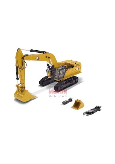 1/50 Caterpillar 395 Gp Versiyon - Yeni Logo Metal Paletli Eskavatör