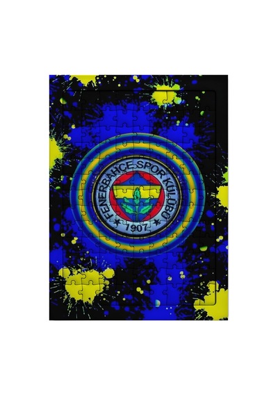 Ghostbastır Design Fenerbahçe 99 Parça Ayaklı Puzzle Dekoratif Çocuk Yapbozu 074
