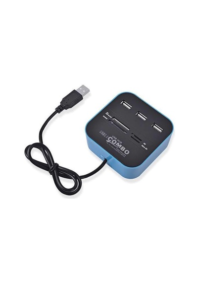 Hadron Hd160 Usb Hub 3Port Tf-Sd-Pro Duo Card Reader