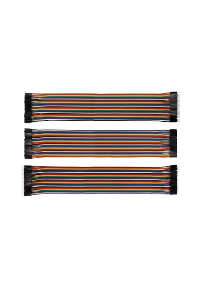 30 Cm 120 Li Dişi-dişi, Erkek-erkek, Erkek-dişi Jumper Kablo Seti