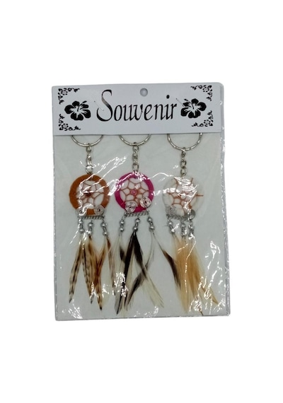 Dream Catcher Düş Kapanı Üç Renk Anahtarlık 84284159