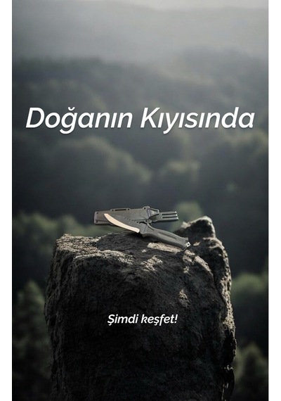 Lazoğlu Avcı Bıçağı - Taşıma Kılıflı Av Avcı Bıçağı