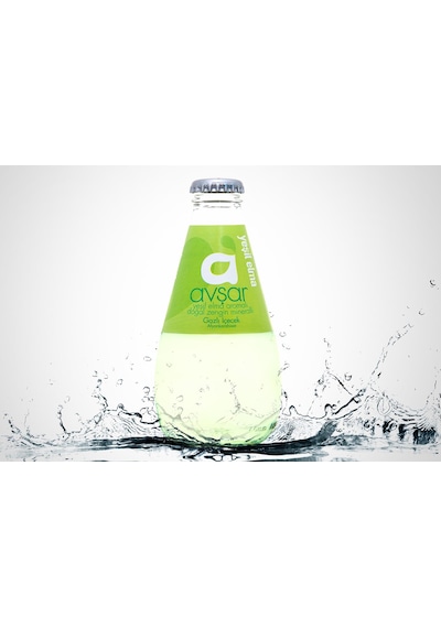 Avşar Yeşil Elma Aromalı Maden Suyu 200 Ml X 24 Adet