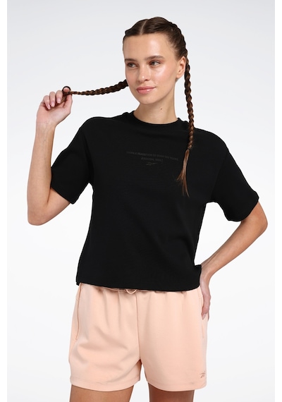 Reebok Sera Tee Siyah Kadın Kısa Kol T-shirt SIYAH