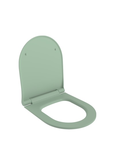 Bocchi Pure Slim Soft Klozet Kapağı Mat Mint Yeşil A0336-033 Beyaz