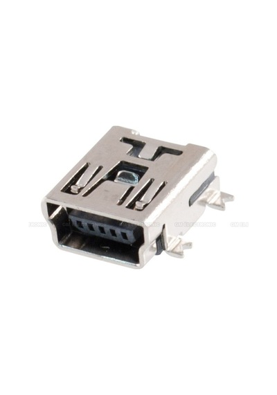 CONNECTOR USB MINI B TYPE 5 PIN 90C SMD FEMALE (Çıkma Ürün)