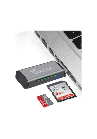 Ads-105 Usb 3.0 Hızlı Card Reader Sd/tf Hafıza Kart Okuyucu- 5775