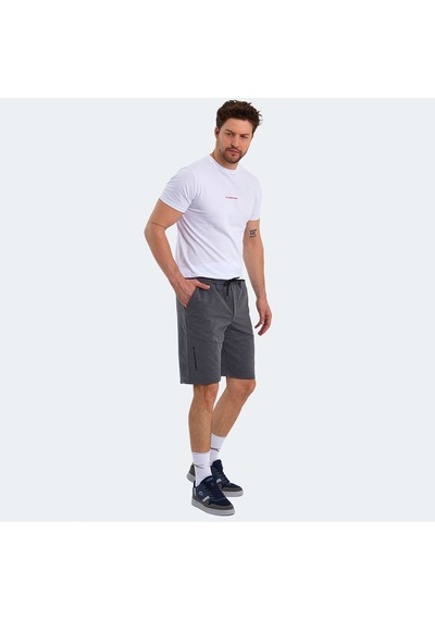 Slazenger ORIA Erkek Cepli Koyu Gri Şort