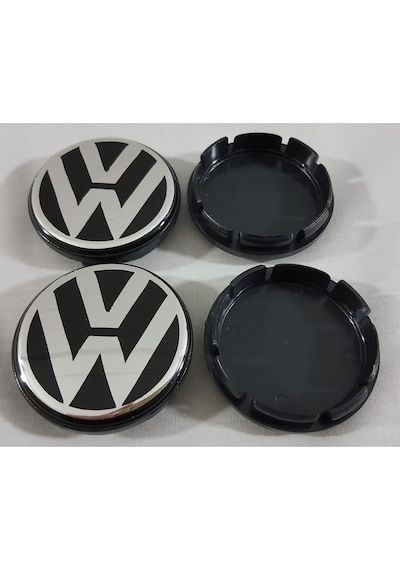 Volkswagen Jant Göbeği 4 Adet , Volkswagen Jant Kapağı 58/55mm Vw Jant Göbeği