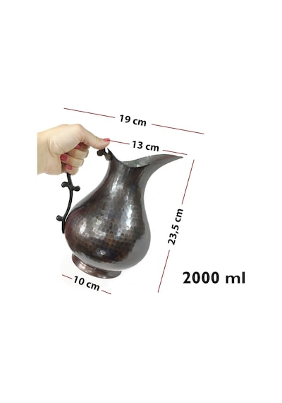 Shark Anatolia Pınar Antik Bakır Sürahi No:2