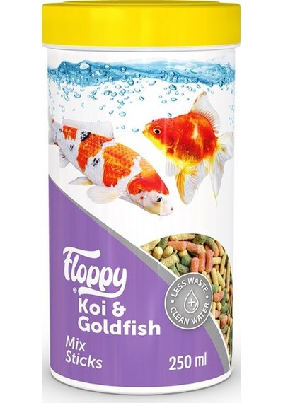 Floppy Koi Goldfish Mix Stick Japon Balık Yemi 250 ML