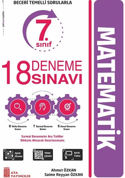 Ata Yayıncılık 7. Sınıf 18 Deneme Sınavı Matematik