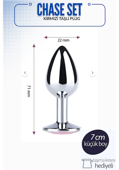 Çilek Aromalı Yenilebilir Jel 250 Ml + 7 Cm Plug + Temizlik Pompası - 3'lü Avantaj Seti