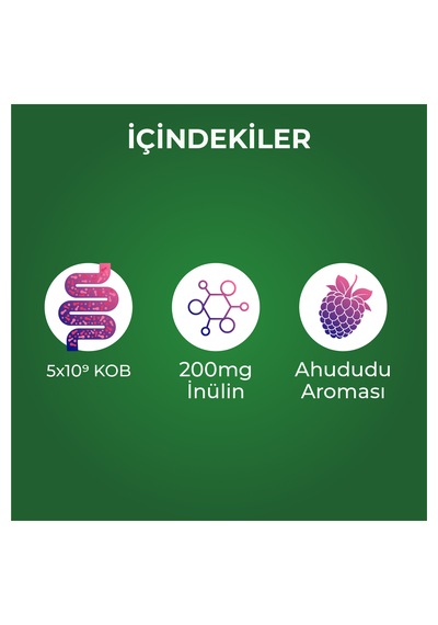 Probiyotik Mikroorganizma İçeren Takviye Edici Gıda 10 Şase