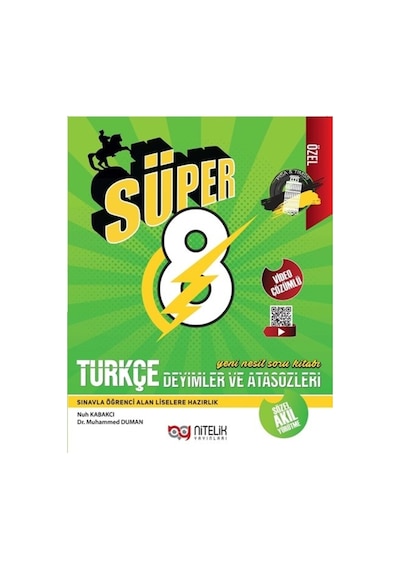 Nitelik 8.Sınıf Lgs Türkçe Deyimler Ve Atasözleri Soru Bankası