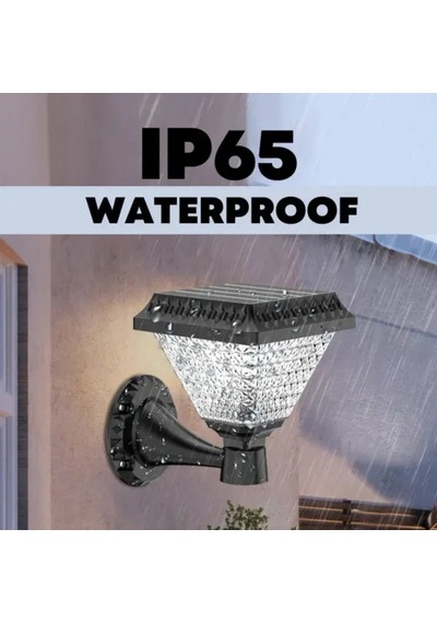 Forlife 50 Watt Güneş Enerjili Solar Dekoratif Duvar Apliği Fl-3321