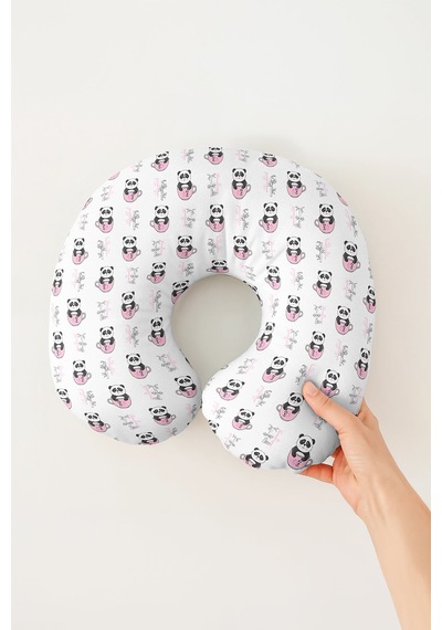 Panda Desenli Ergonomik Boyun Yastığı - Sevimli Figürlü Pembe Beyaz Çocuk & Yetişkin Seyahat Yastığı Tozlu Kumlu Koyu Taba Panda Desenli Ergonomik Boyun Yastığı - Sevimli Figürlü Pembe Beyaz Çocuk & Yetişkin Seyahat Yastığı Tozlu Kumlu Koyu Taba