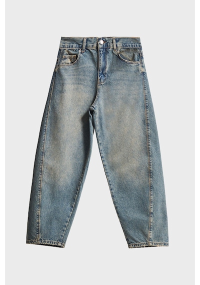 Itsbasic Kadın T.kot Rengi Venüs 2s5-65 Carrot Fit Rahat Kesim %100 Koton Denim Jean
