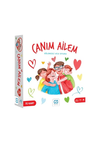 Mey İthalat Caoyn-6025 Canım Ailem Kutu Oyunu -