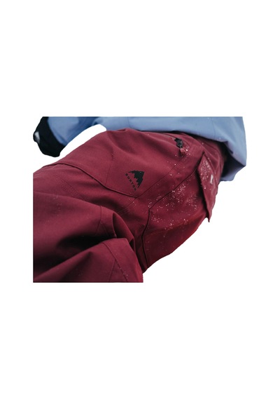 Burton Reserve 2l Bib Erkek Kırmızı Snowboard Pantolonu Almn Bordo