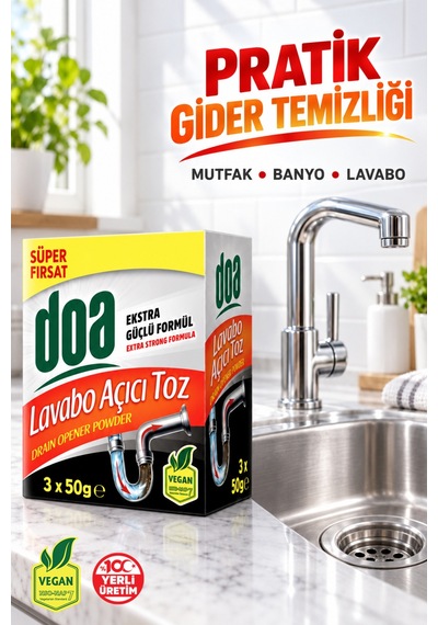 Lavabo Açıcı Toz 150g - 854099149