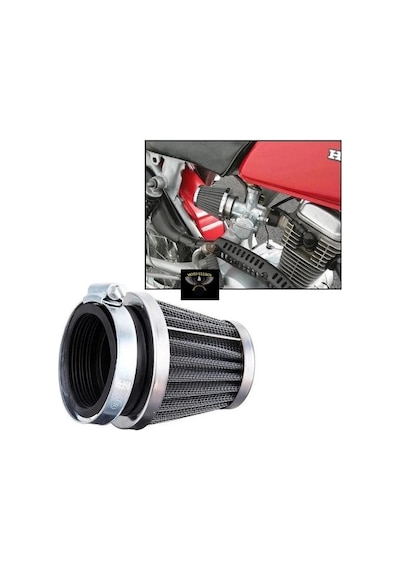Motosiklet 38mm 39mm 40mm Açık Hava Filtresi Universal Modifiye Cg 125 agk 125 Uyumlu