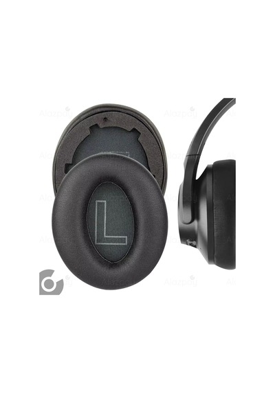 Anker Soundcore Life Q20 Q20 Bt Uyumlu Hafızalı Köpük Özellikli Kulaklık Sünger Yastığı Deri Siyah