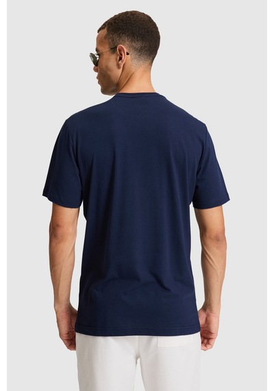U.S. Polo Assn. U.s. Polo Assn. Erkek T-shirt Pu-9672 Lacivert