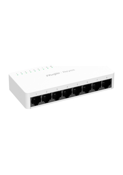 Reyee Rg-es08f 8 Portlu, 10/100 Fast Ethernet,tak Çalıştır Switch, Plastik Kasa