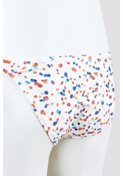 Nbb Kadın Renkli Triana Boyundan Bağlamalı Straplez Bikini Takımı Çok Renkli Nbb Kadın Renkli Triana Boyundan Bağlamalı Straplez Bikini Takımı Çok Renkli