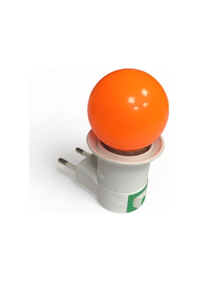 Tek-iş Açma Kapama Anahtarlı Duy Fişli E-27 Anahtarlı + Ampul E-27 1 W Renkli Pst