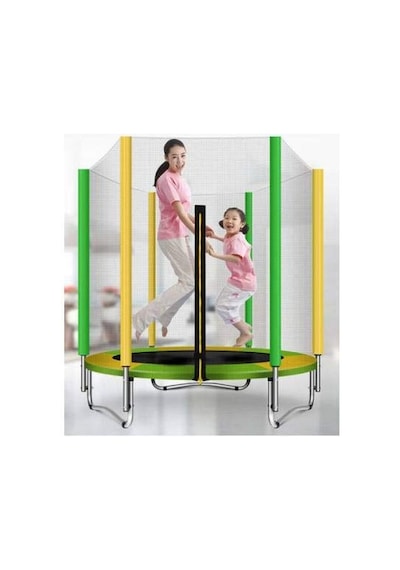 Fileli Trambolin 140 Cm - Türkiyede Tek Katlanabilir Trambolin
