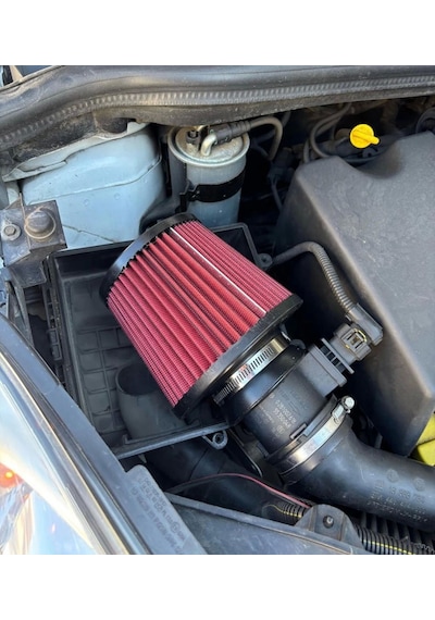 Opel Corsa 1.3 Cdti Yüksek Performans Açık Hava Filtresi 7.6cm Kırmızı