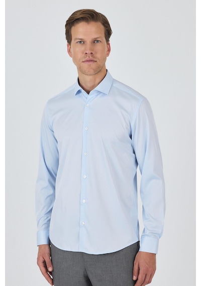 İmza Uzun Kol Düz Bez Ayağı Sert Yaka Cepsiz Pamuklu Classic Slim Fit Gömlek 1004250160 Koyu Mavi İmza Uzun Kol Düz Bez Ayağı Sert Yaka Cepsiz Pamuklu Classic Slim Fit Gömlek 1004250160 Koyu Mavi
