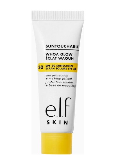 E.l.f. E.l.f Whoa Glow Spf 30 Mini, Seyahat Boyu Işıltılı Güneş Koruması Ve Makyaj Bazı Makyaj Bazları