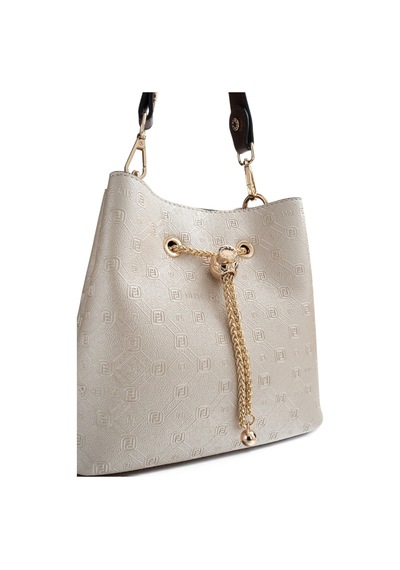Silver & Polo Silver Polo Bej - Kahve Logolu Kadın Çapraz Çanta Sp1266 Bej - Kahverengi