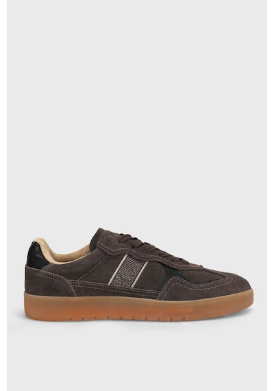 Lufian Alex Erkek Deri Sneaker Ayakkabı Kahverengi Kahverengi 112230233100400 Kahverengi