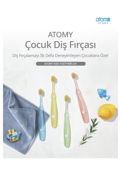 Atomy Yumuşak Çocuk Diş Fırçası 2adet