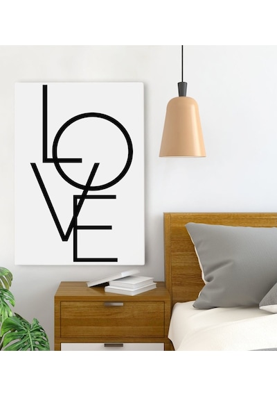 Bk Gift Yatak Odası Konseptli Kanvas Tablo 70X100Cm-101