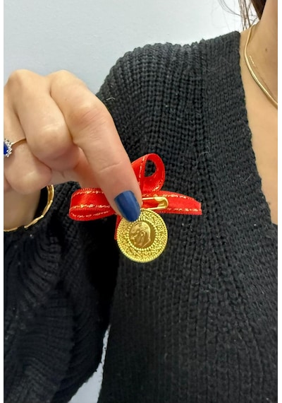 Hediyelik Yarım Altın 14 Ayar Sarı Altın