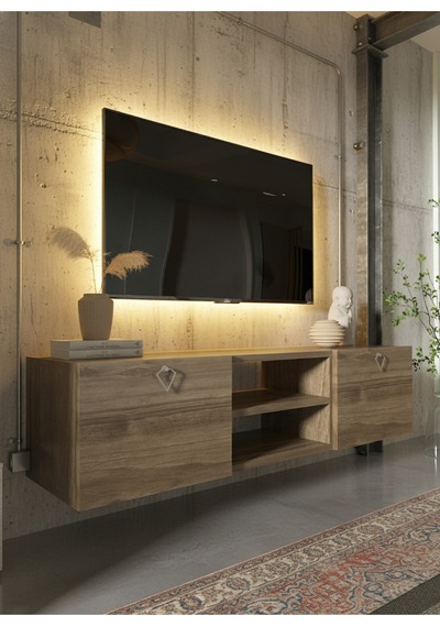 Resital Tv Ünitesi S1838-2 Ceviz Ceviz