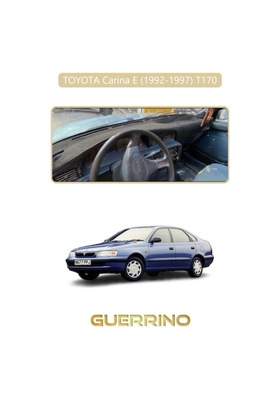 Toyota Carina E 1992-1997 T170torpido Koruma Halısı Bej Kenar